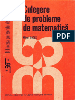 Culegere de Probleme de Matematica - M. Cocuz (1984)
