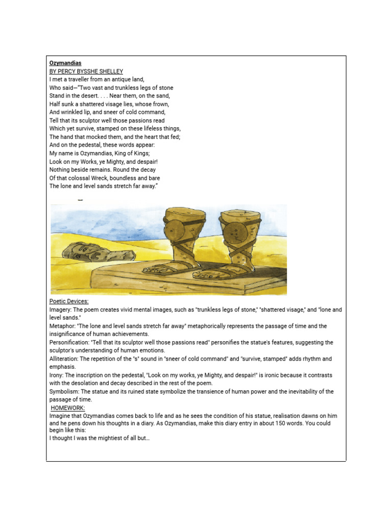 Ozymandias PDF