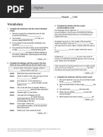 Unit 9 Progress Test A Answers | PDF | Sentence (Linguistics)