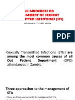 MoH GUIDELINES ON MANAGEMENT OF SEXUALLY TRANSMITTED INFECTIONS
