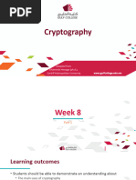 Week 8 9 Cryptography Symmetric Encryption-1 - Part 1 2