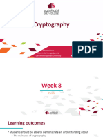 Week 8 9 Cryptography Symmetric Encryption-1 - Part 1 2