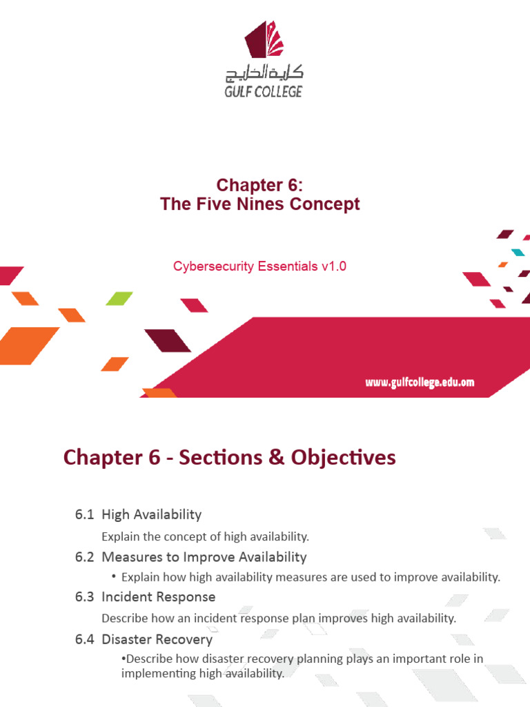 Week 7 the five nines concept part 1 2 download free pdf router