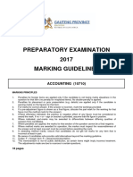 Grade 12 NSC Accounting Preparatory 2017 Possible Answers
