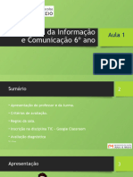 TIC6 AULA1 Apresentação