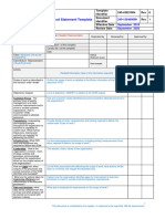 Method Statement Template