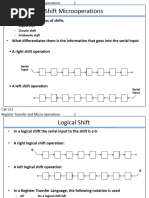 Shift Microoperation Arithmetic Logic Shift Unit