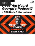 Have You Heard Georges Podcast - Factsheet