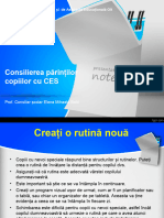 Consilierea Parintilor Copiilor Cu CES