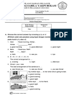 PH Unit 1 - English-Grade 1