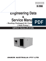 Daikin Packaged Unit UAYQ-C Series Engineering Data