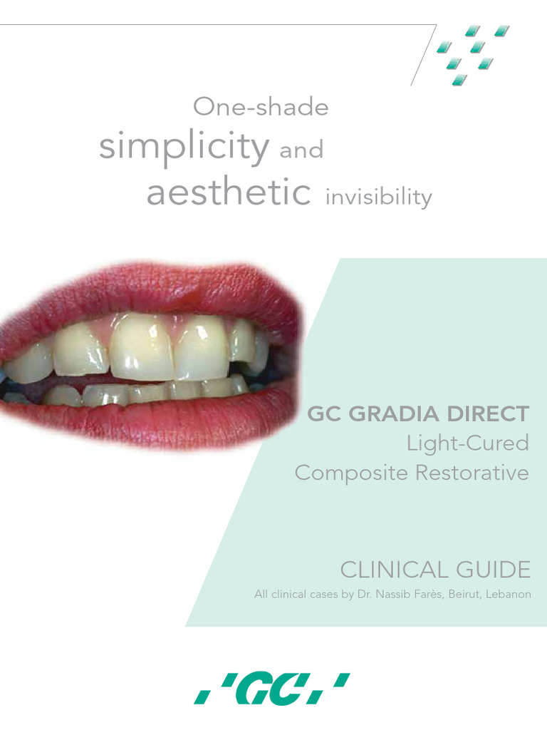 Gradia Direct Clinical Guide en PDF Optics Dentistry