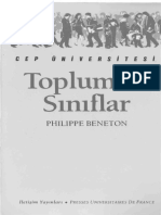 Philippe Beneton - Toplumsal Sınıflar