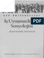 Jean-Daniel Reynaud - İş Uyuşmazlıkları Sosyolojisi