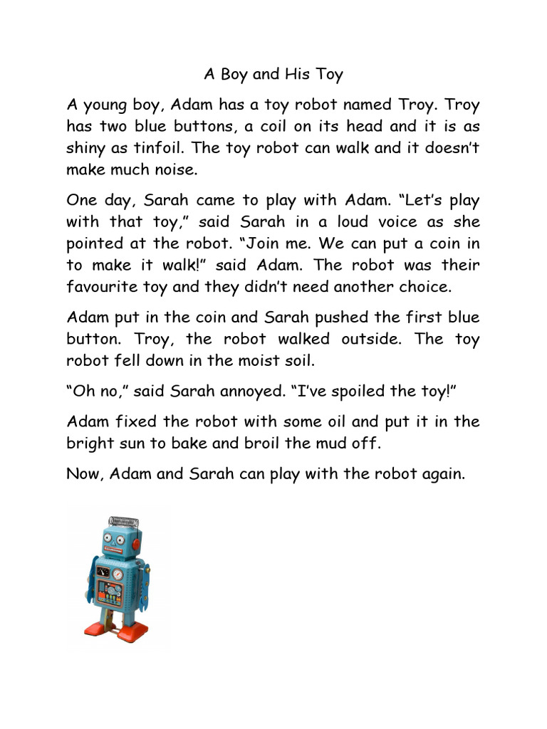 A Boy and His Toy PDF