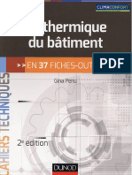 Dunod La Thermique Du Batiment en 37 Fiches Outils PDF Compress