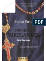Mateo Strukul - Inkvizicija Mikelanđelo