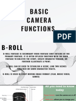 Basic Camera Functions