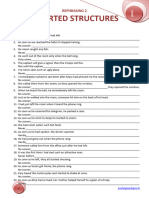 S7 Inversion Revision Rephrasing 2 Inverted Structures Grammar Drills 1048