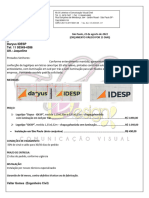 Daryus - Idesp - Letras Caixa em Alto Relevo Com e Sem Iluminação - 22.08.2022