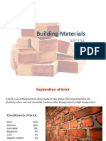 Lec 1&2 Building Materials Brick