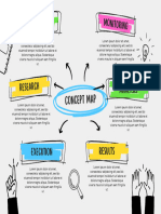 Colorful Illustrative Concept Map Graph 