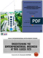 Understanding Your Entrepreneurial Business in Your Career Path