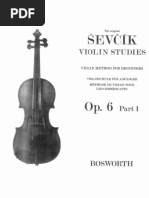 Schradieck School of Violin Technics - Book 1 | PDF | Art