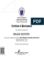certificate 911
