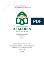 SEJARAH PERKEMBANGAN Sosio Antropologi Kesehatan Putri Saesar Hadijah