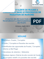 Red Flags Fraude Et Corruption Dans La Passation Des Marchés (002) 05 Mars 2019