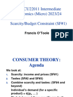 Scarcity: Budget Constraint