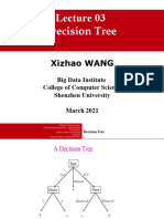 Lecture 03 (3hrs) Decision Tree and Decision Forest