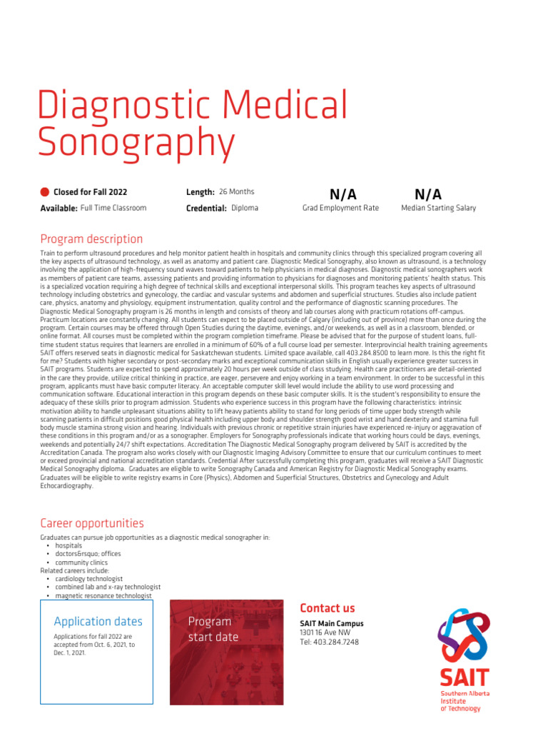 Diagnostic Medical Sonography 2 PDF Medical Ultrasound University