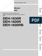 DEH-1630R Manual