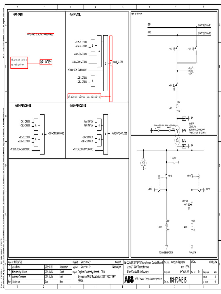 220kv Interlock PDF