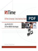 June 29-30 SiTime Turbo Webinar - MEMS Technology and Advantages