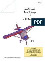 Assembly Manual Manuel de Montage X-Air Hanuman: Kit N°