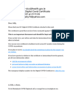 FWD Your EU Digital Covid Certificate