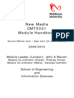 New Media Module Handbook