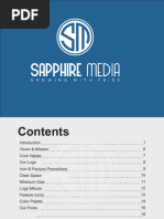 Brand Guideline Sapphire Media