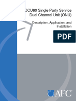 363252719i4 - AFC DCU60 Single Party Service Dual Channel Unit (ONU)