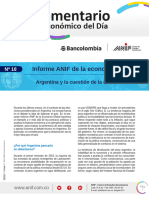 Informe Anif de La Economia Global No 18