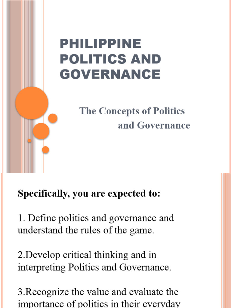 Lesson 1 | PDF | Governance | Good Governance