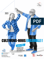 Programme Semaine Bleue Besançon 2023