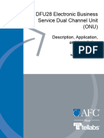 363252725i4 - AFC DFU28 Electronic Business Service Dual Channel Unit (ONU) Iss 4