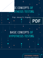 Basic Concepts of Hypothesis Testing Discussion
