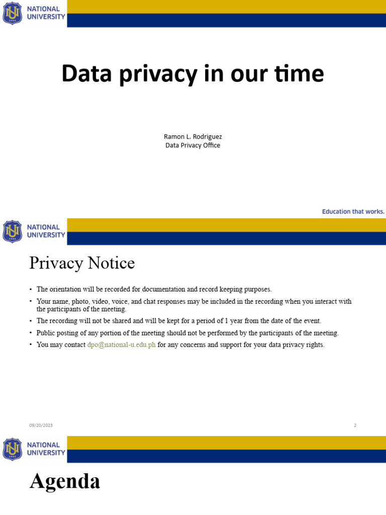 Understanding the Data Privacy Act 2012 | PDF | Privacy | Security