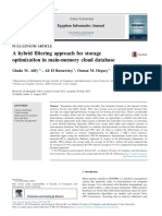 A Hybrid Filtering Approach For Storage Optimization - 2015 - Egyptian Informat