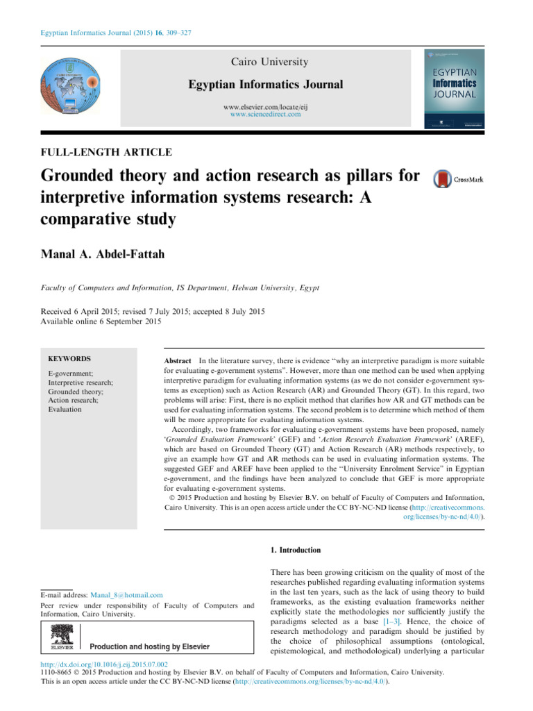 Grounded Theory and Action Research As Pillars For Interp 2015